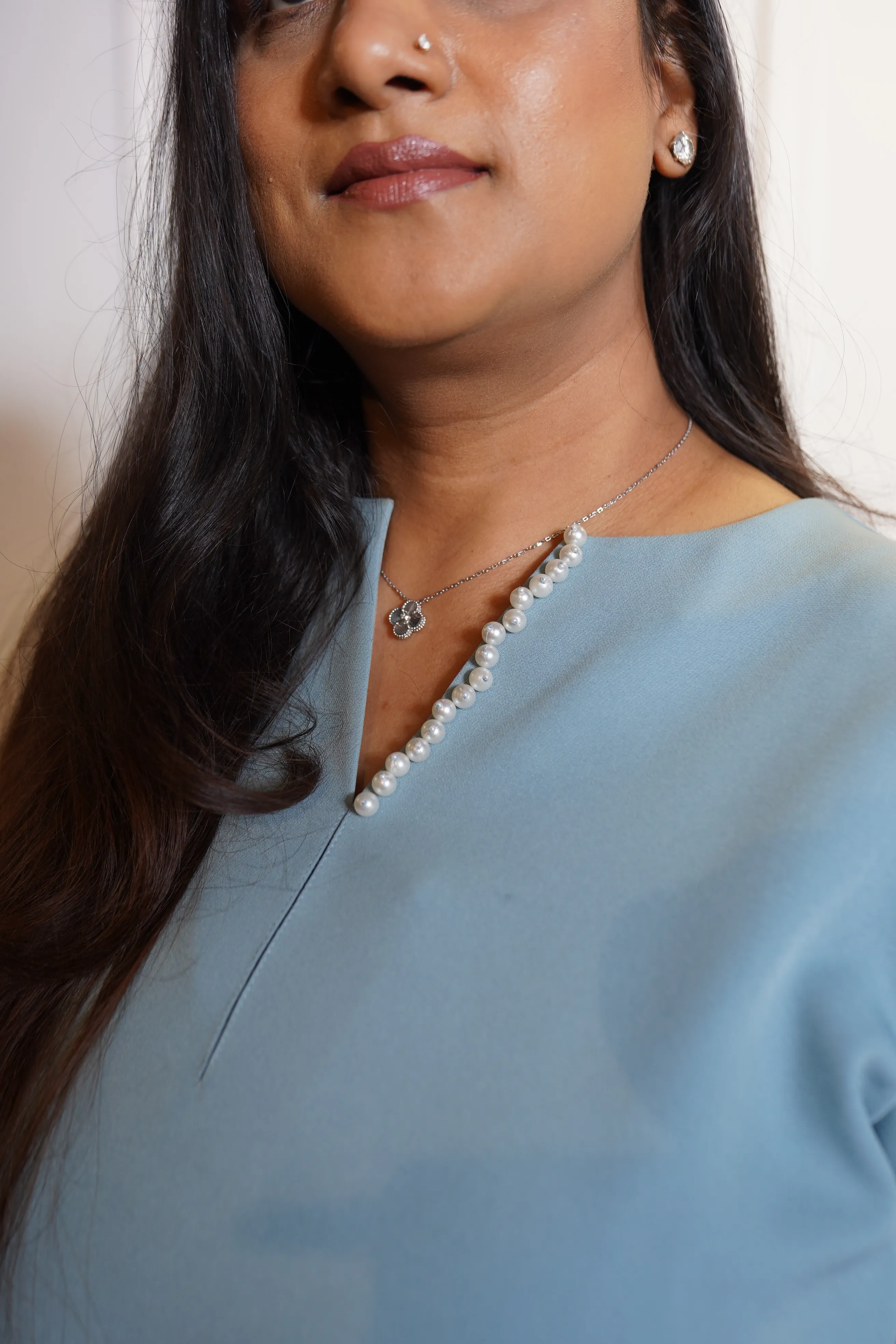 Blue Pearl Set - Blue, M